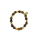 tigers eye and gold stretch bracelet_m donohue collection